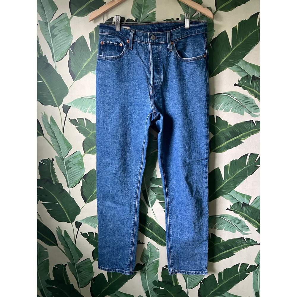 Levi's 501 Original Fit Straight Leg Jeans‎ Women 29 Blue